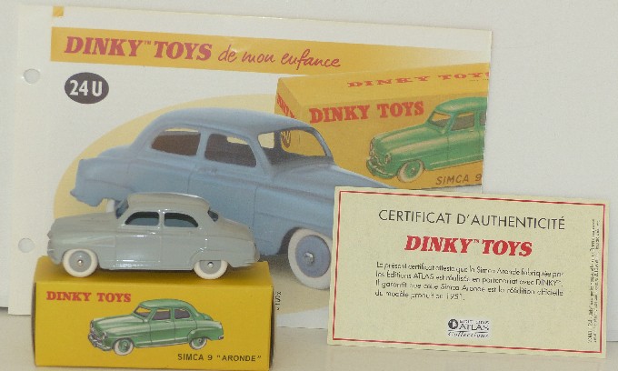 Une cote pour les Dinky Toys des Éditions Atlas – Filrouge automobile