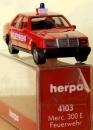 b15 38 et 39 HERPA MERCEDES 300E POMPIERS