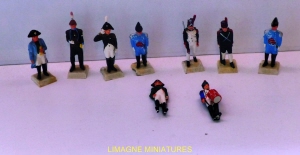 injecta plastic figurines napoléoniennes