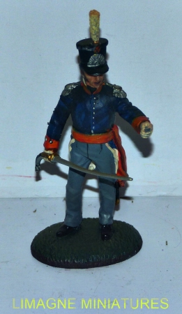figurine delprado officier supérieur Milice