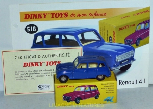 b38 108 dinky toys atlas renault 4l 1974 ref 518