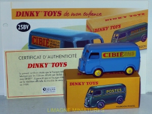 b38 116 dinky toys atlas peugeot d3a cibie  ref 25bv