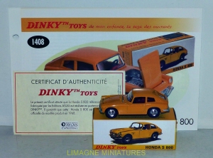 b38 147 dinky toys atlas honda s 800 ref 1408