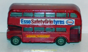 b38 183 budgie toy bus anglais  aec routemaster ref 236
