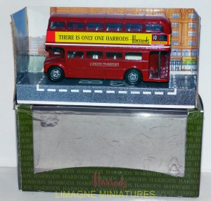 b38 195 corgi harrods bus anglais double decker thee is only one harrods