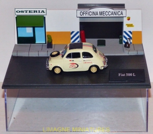 b38 20 universal hobbies diorama fiat  500 garage