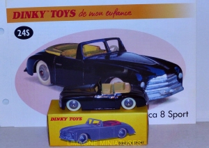 b38 86 dinky toys atlas simca 8 sport  ref 24s
