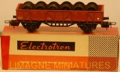 d17 65 electrotren wagon tombereau avec chargement essieux