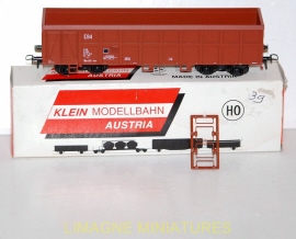 f4 48 klein modellbahn sai wagon tombereau type e84 sncf sai k0504