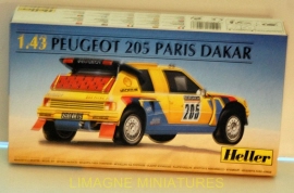 f7 25 heller peugeot 205 dakar ref 80189