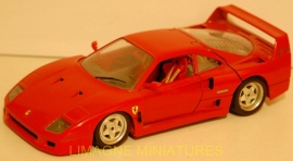 f7 29 burago ferrari f40 1987 pininfarina ref 1532