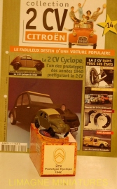 f7 62 norev hachette citroen 2cv cyclope 1942 numero 14