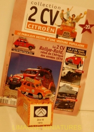 f7 68 norev hachette citroen 2cv rallye raid 1973 numero 20