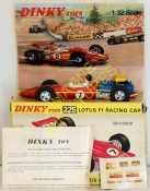 g16 8 dinky toys lotus f1 racing car cote gauche