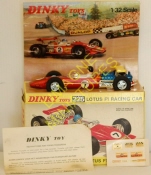 g16 9 dinky toys lotus f1 racing car cote gauche