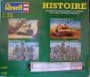 p10 631 REVELL COFFRET CHAR SHERMAN M4A1 ET STURMGESCHUTZ IV