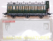 s5 266, 267 fleischmann voiture iii cl 3 essieux sncf