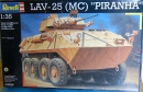 t4 372 REVELL LAV 25 PIRANHA