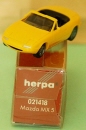 t5 178 HERPA MAZDA MX5 JAUNE