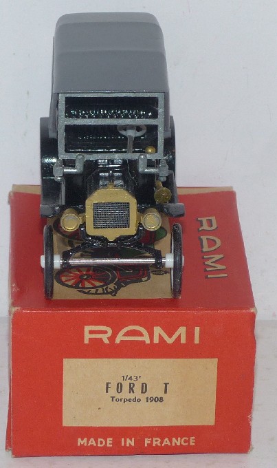 Miniature Rami JMK Brazier 1908 - Échelle 1/43 - Collection COMPLÈTE