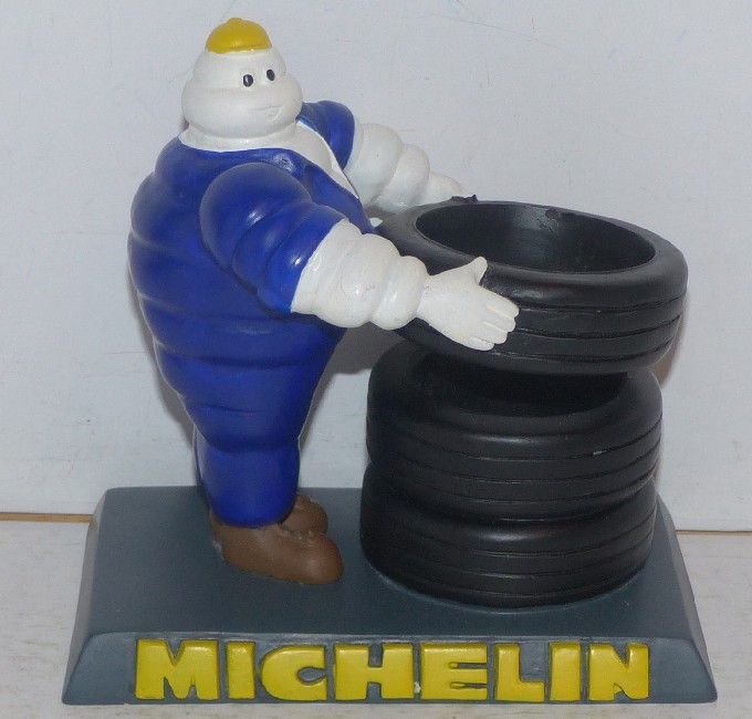 Lot De 2 Autocollants Vintage Michelin 