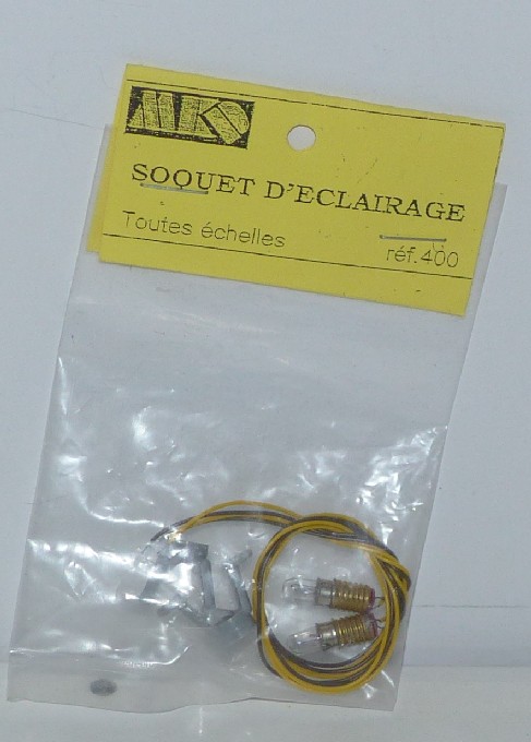 5 LED pour socle d'éclairage, blanc froid - Faller 180229 - HO 1/87