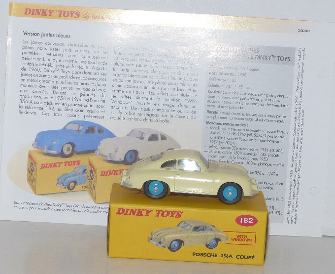 At Auction: Dinky 182 Porsche 356A Coupé