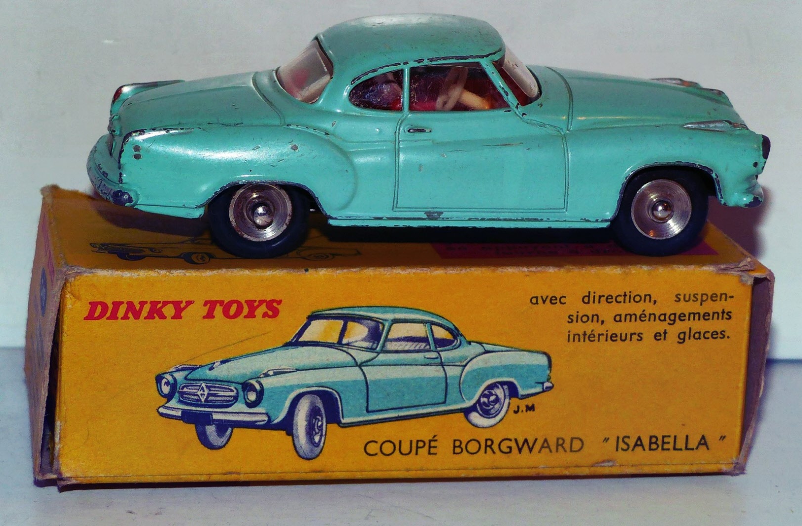 Dinky Toys 549 Bodgward Isabella Coupé Verte 1960 - Miniature 1:43 Collection