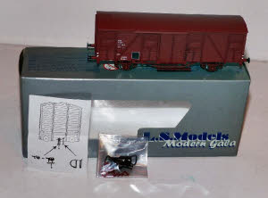Wagon Couvert Gahkkss 10-6 Primeur De La SNCF Ep IV-V - LS Models En Id2812