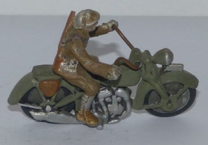 Figurine Quiralu "Aludo Moto" - Motard Vintage - Collection - Occasion