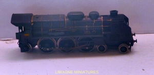 LOCOMOTIVE A VAPEUR 231.K.72 Dépôt de Dijon & TENDER 38.A.287 Marque JOUEF - HO- EUR 92,00