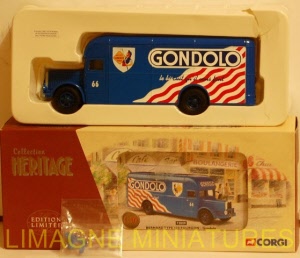Modèle Réduit CORGI - Bernard Type 110 Courvoisier - Camion Avec Accessoires à Monter